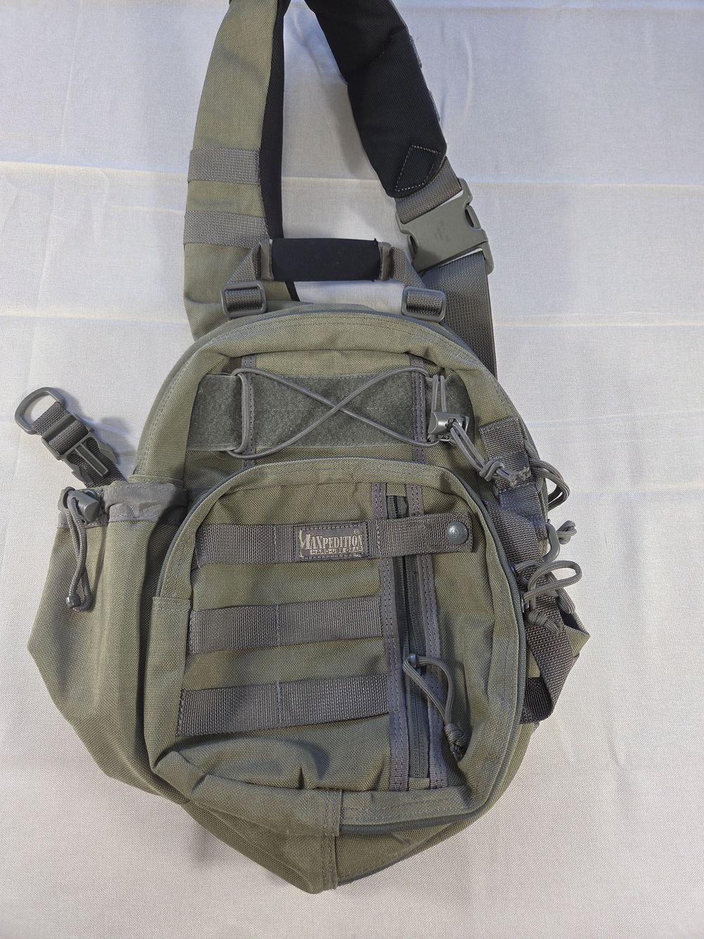 Maxpedition Malaga Gearslinger Od Green Tactical Sling Backpack Edc Bag
